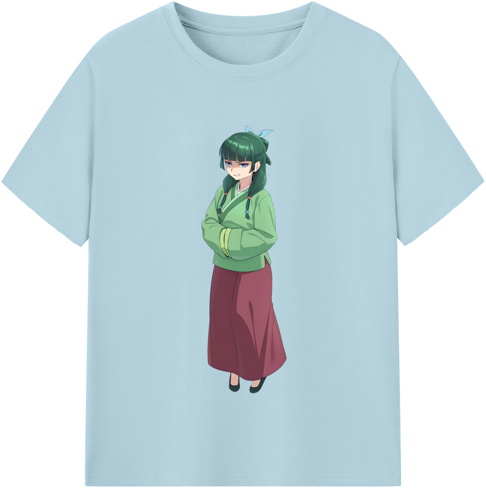 （画像用） 薬屋のひとりごと The Apothecary Diaries 綿100％半袖Tシャツ（フロントプリント）